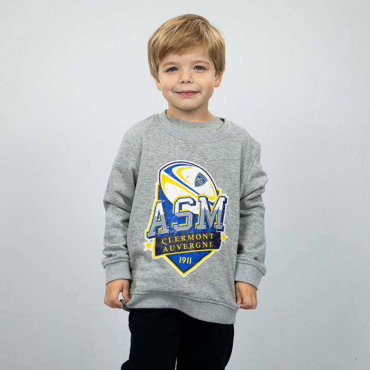 Sweat à col rond enfant Jode ASM Clermont