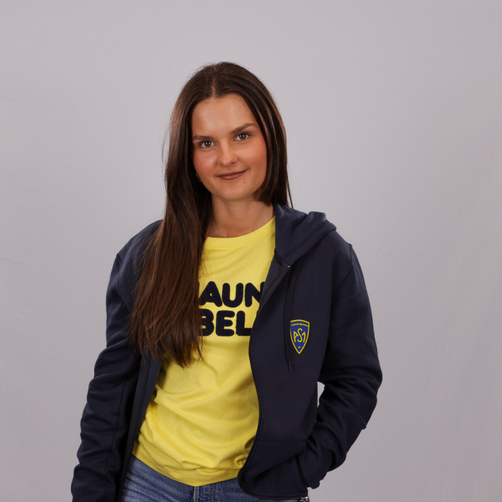 T-shirt femme Jaune et Belle ASM Clermont