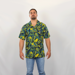 Chemise homme manches courtes Chasse