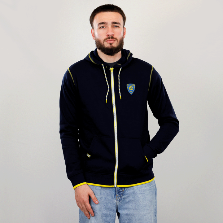 Veste hoodie homme Jaspar ASM Clermont