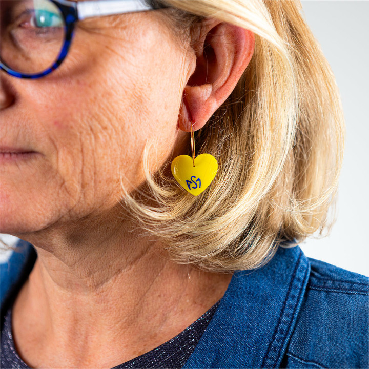 Boucles d'Oreilles Coeur