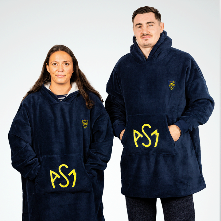 Sweat plaid Logo ASM Clermont