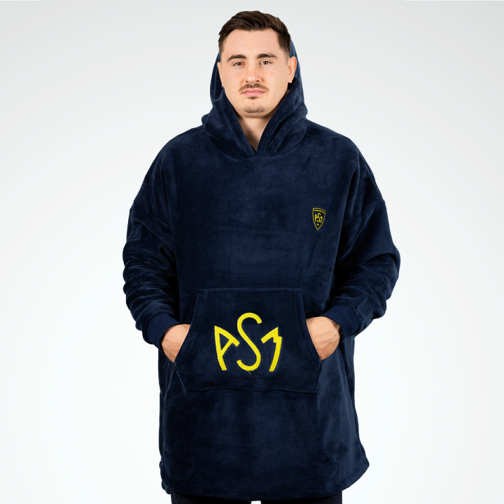 Sweat plaid Logo ASM Clermont