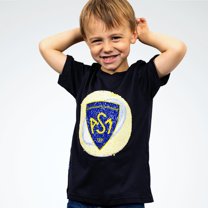 T-shirt enfant Sequins ASM Clermont