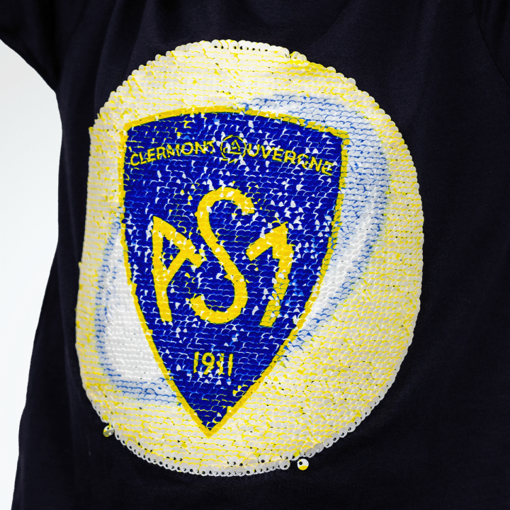 T-shirt enfant Sequins ASM Clermont