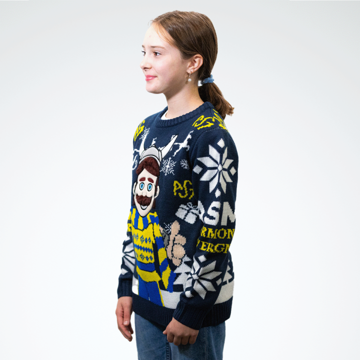 Pull de noël enfant 2024 ASM Clermont