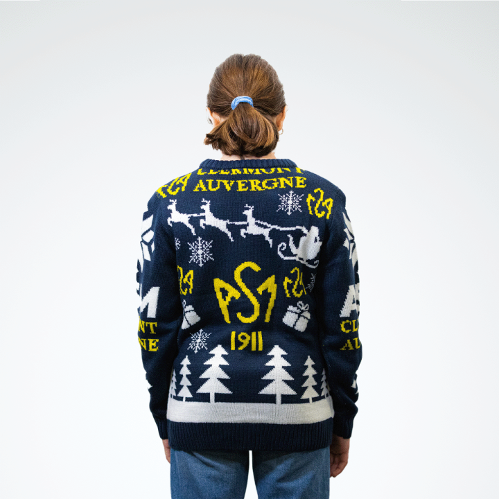 Pull de noël enfant 2024 ASM Clermont