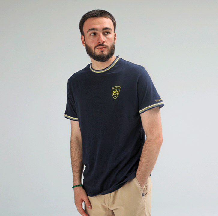 T-shirt homme uni Bonky ASM Clermont