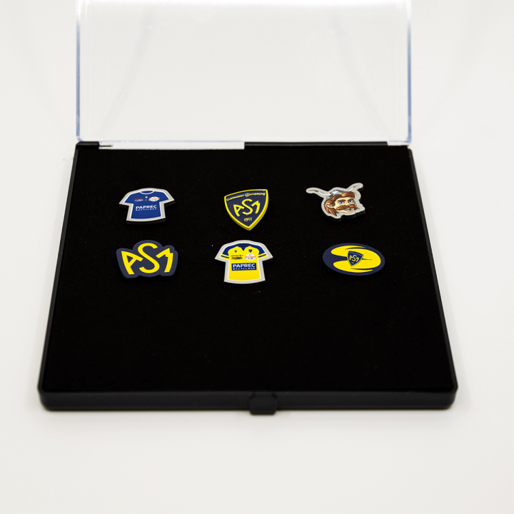 Coffret de pin's collector
