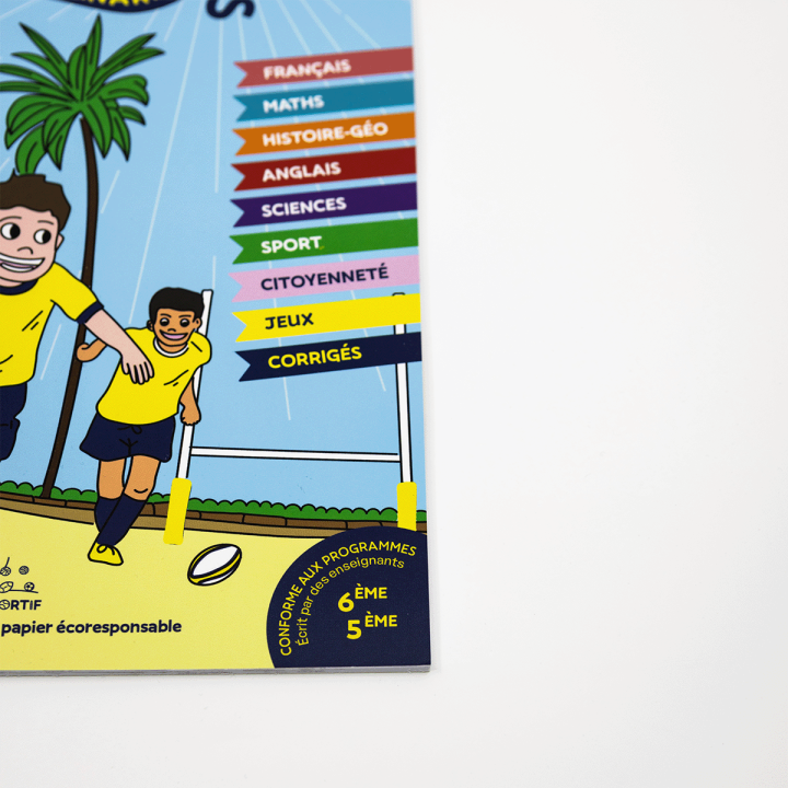 Cahier de vacances - niveau Collège