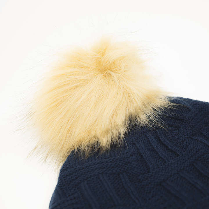 Bonnet enfant pompon Macron 2025/2026