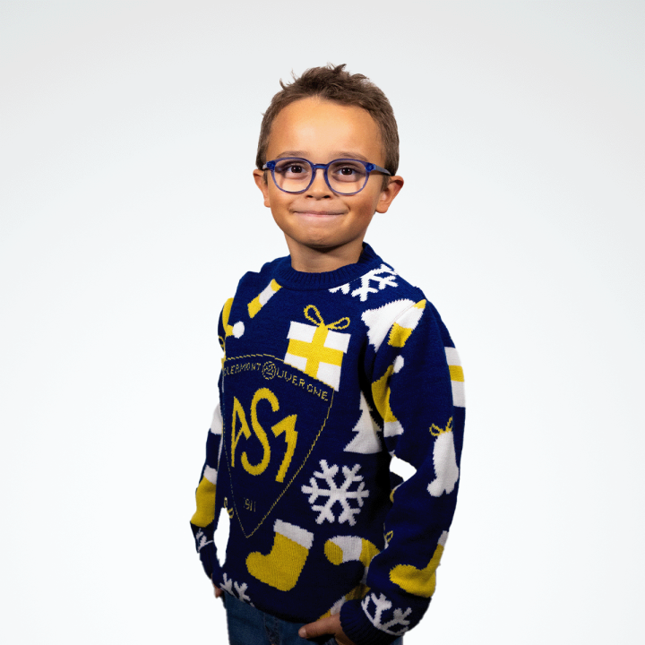 Sweat à Capuche De Noël Sous-marin Pour Enfants - Pull Festif Avec Motif Sous-marin Et Bonnet De Père Noël