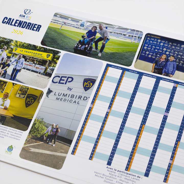 Tote Bag et Calendrier ASM SOS 2026