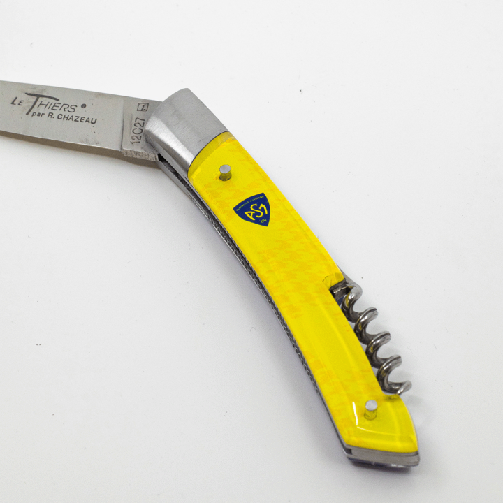 Couteau LE THIERS® avec un manche en résine et tire-bouchon