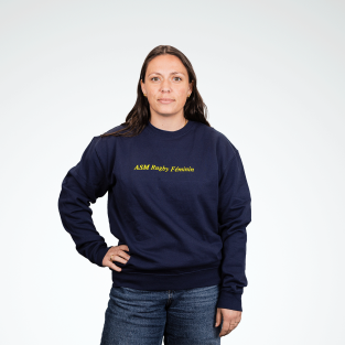 Sweat col rond Femme Rugby Féminin