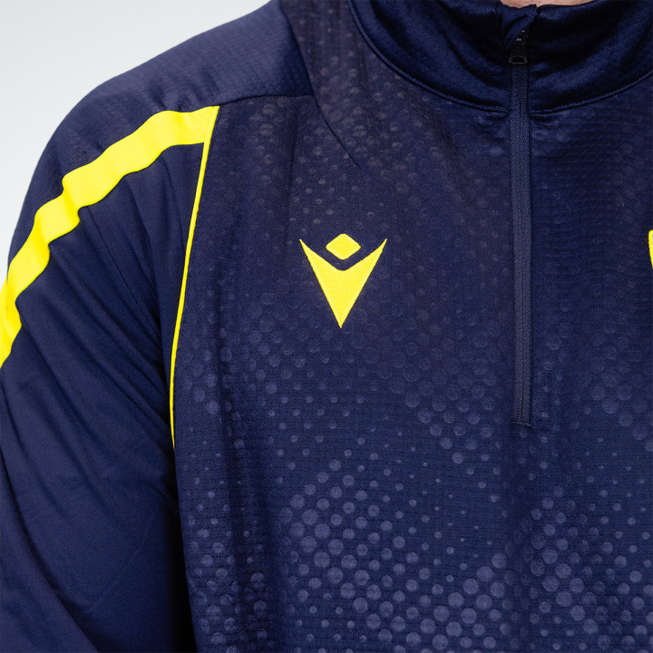 SWEAT HOMME 1/4 ZIP TRAINING MACRON 2026/2027