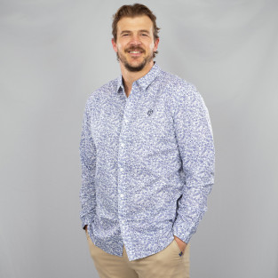 Chemise homme Calson logo brodé