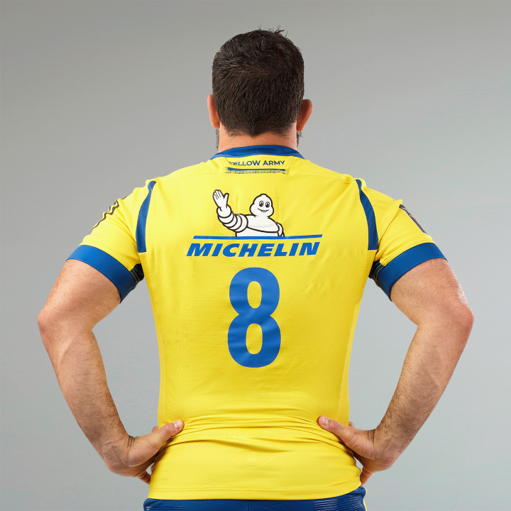 Maillot Replica domicile ASM Clermont 23/24 avec sponsors