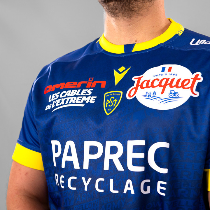 Maillot Replica extérieur ASM Clermont 23/24 avec sponsors