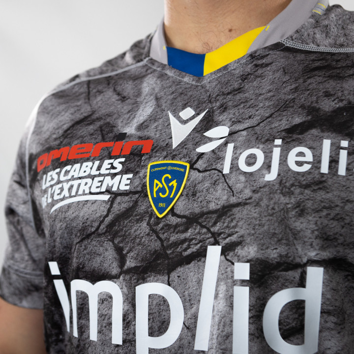 Maillot Replica Coupe d'Europe ASM Clermont 23/24 avec sponsors