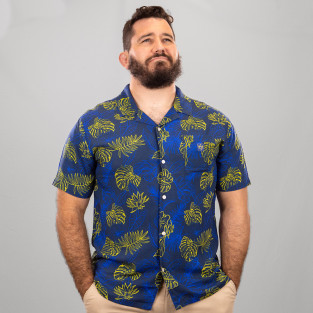 Chemise homme manches courtes Chasse