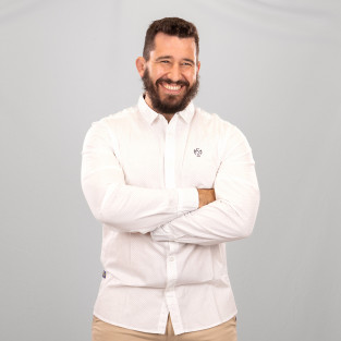 Chemise homme Calson logo brodé